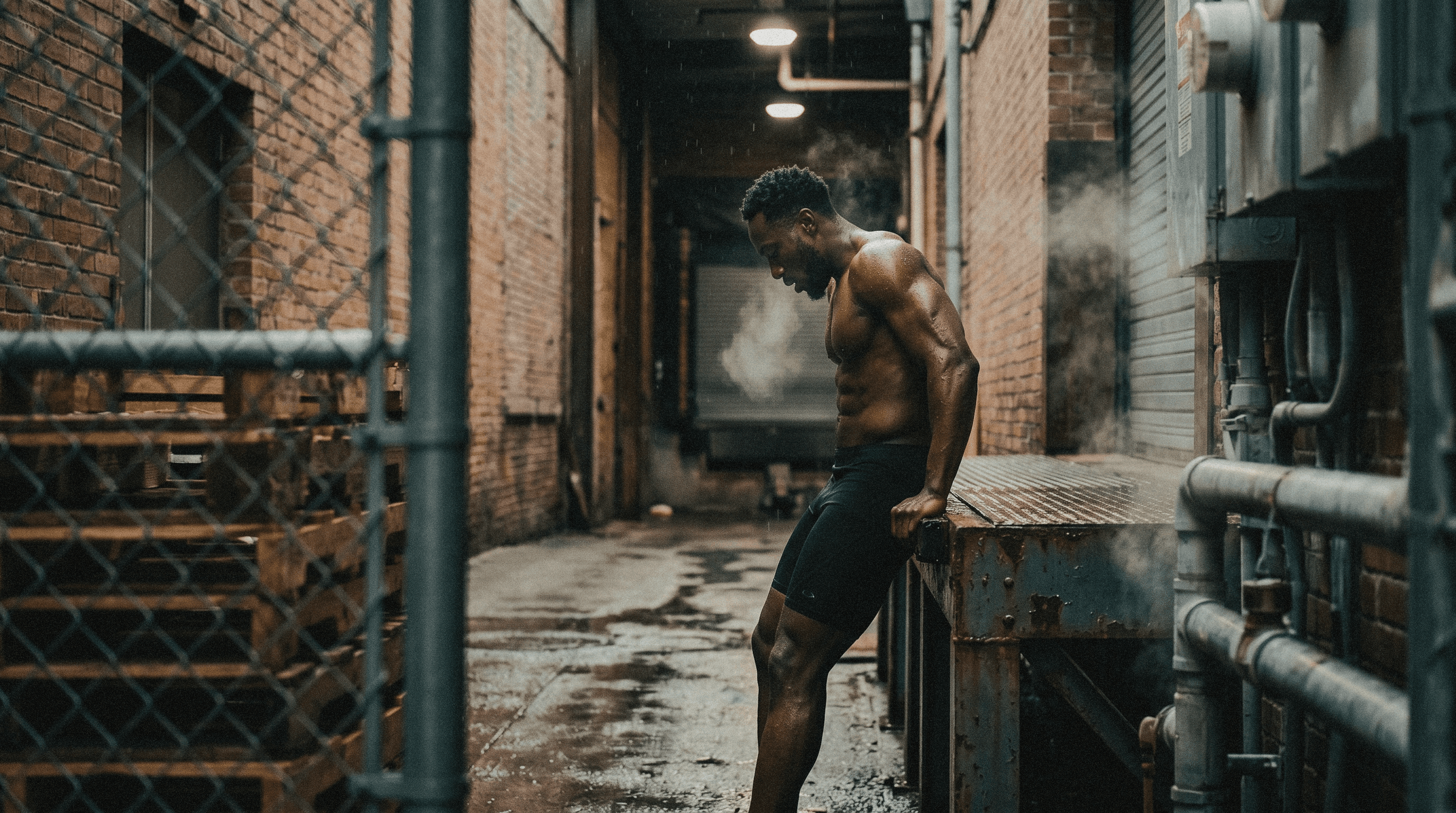 Junior in hard gym light
